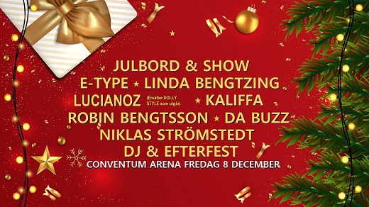 Julbord & show på Conventum!