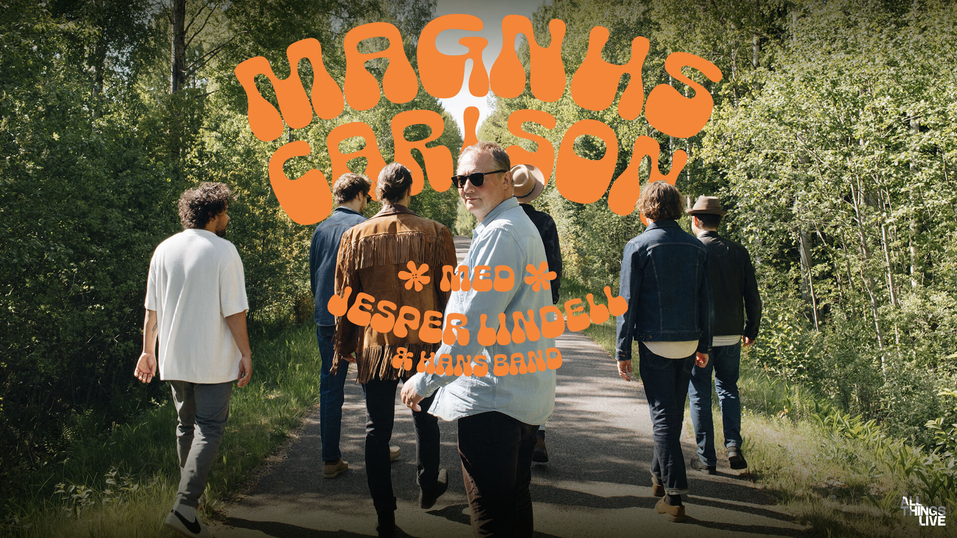 Magnus Carlson med Jesper Lindell & hans band