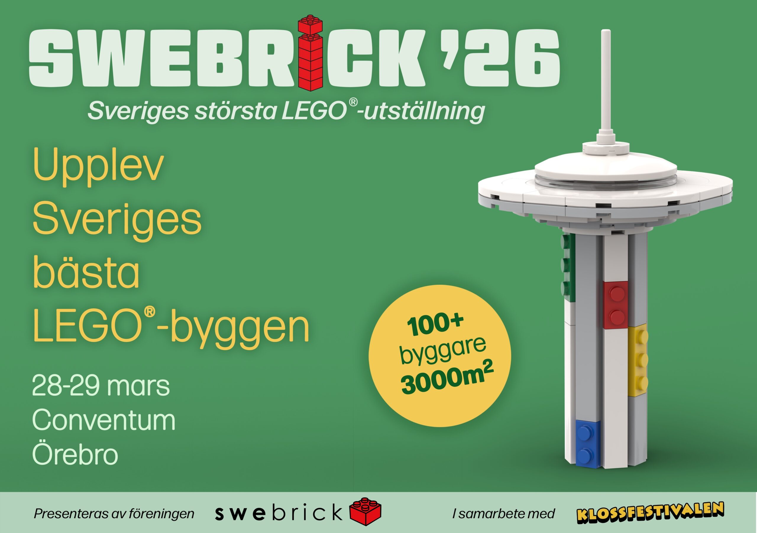 Swebrick 26 - Sveriges största Legoutställning