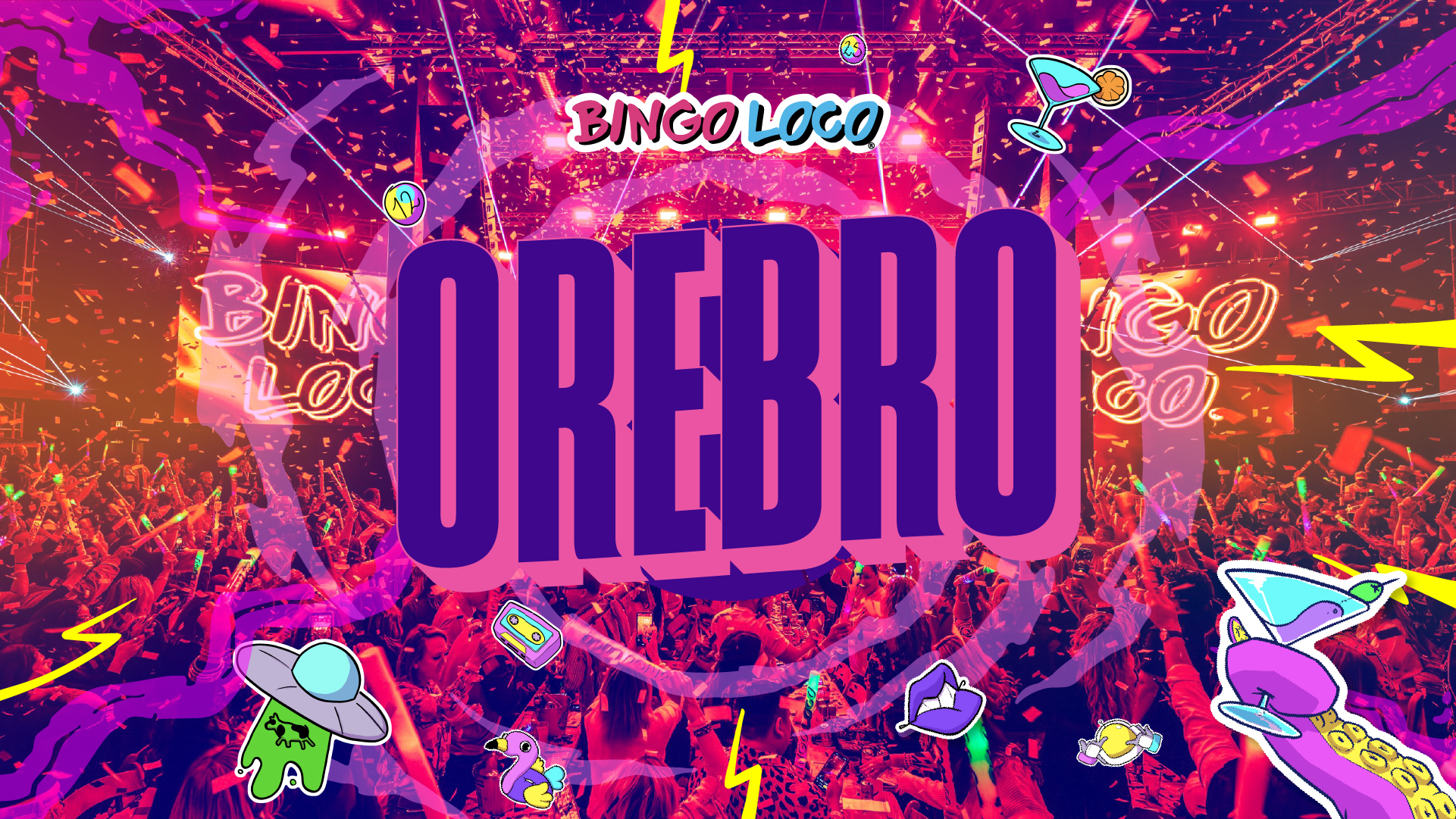Bingo Loco – The Wildest Bingo Party in Örebro!