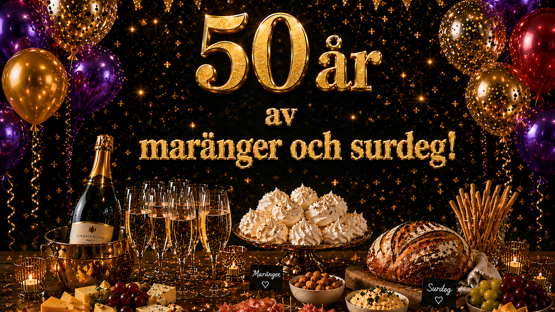 Euskefeurat - 50 år av maränger & surdeg