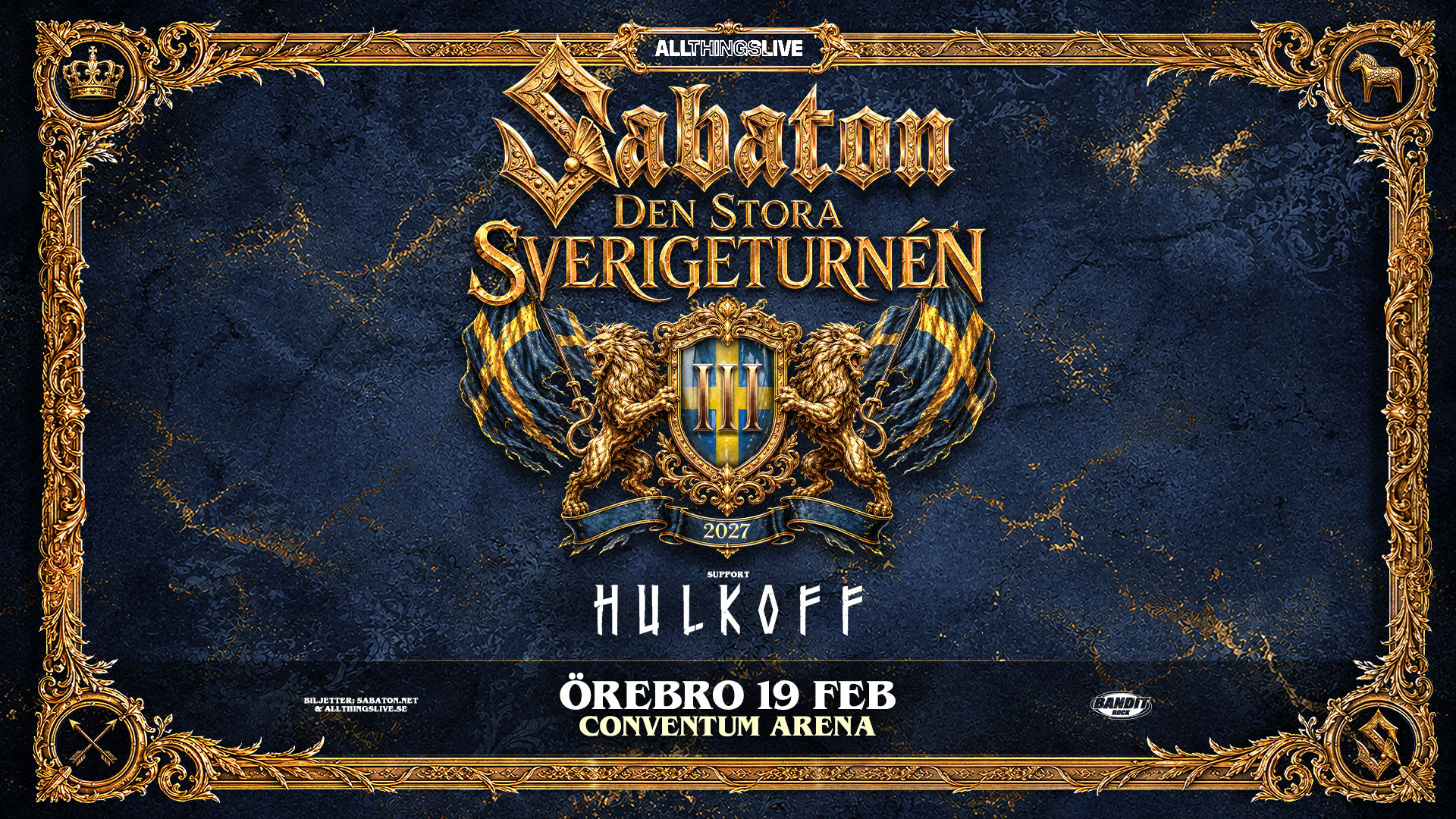 Sabaton till Örebro!
